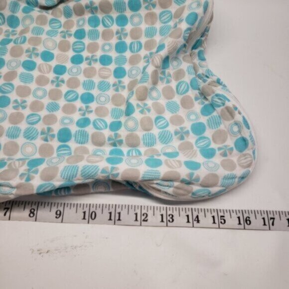 Grobag Cotton Baby Sleep Sack Unisex Size 0-6 Months Blue White Tan - Picture 11 of 13